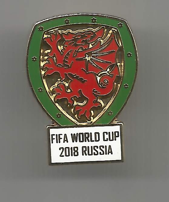 Badge Wales  Russia 2018